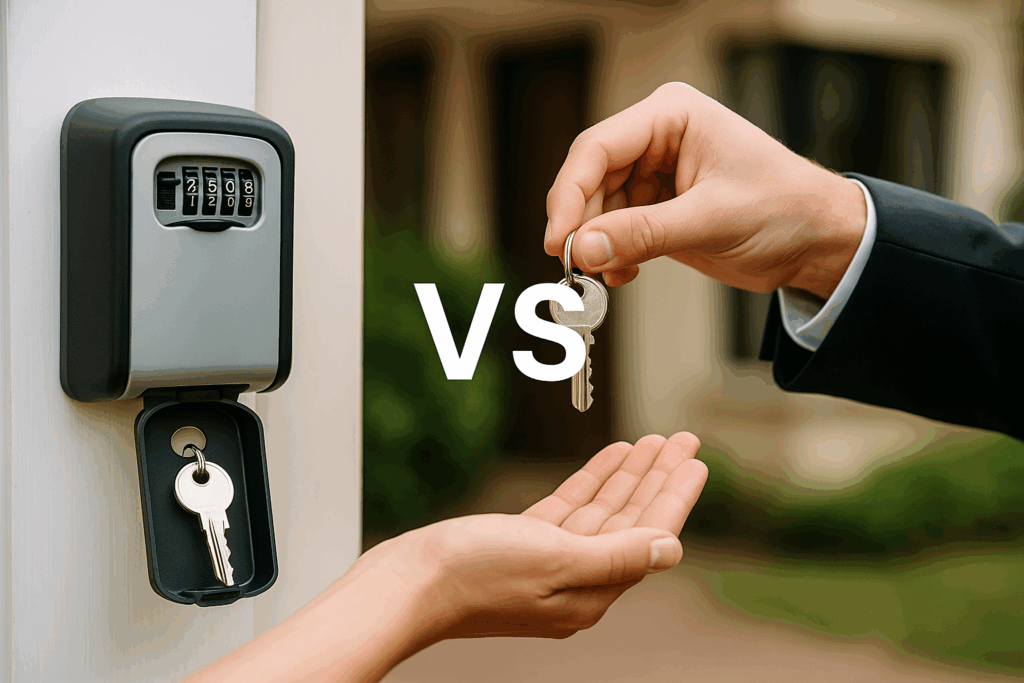 Vous êtes propriétaire d’un logement en location saisonnière sur la Côte de Beauté ?Vous cherchez une conciergerie fiable pour gérer vos arrivées et départs ?Une des premières questions à se poser est : faut-il opter pour une boîte à clé ou une remise en main propre ?