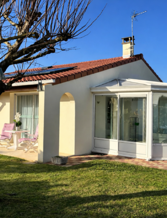 Location Maison avec jardin & véranda proche mer • 6 pers