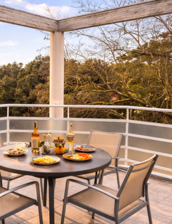 Appart. calme grande terrasse 150 m de la plage